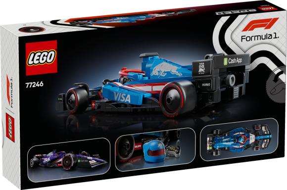 Speed Champions 77246 Visa Cash App RB VCARB 01 F1®-racerbil Speed Champions
