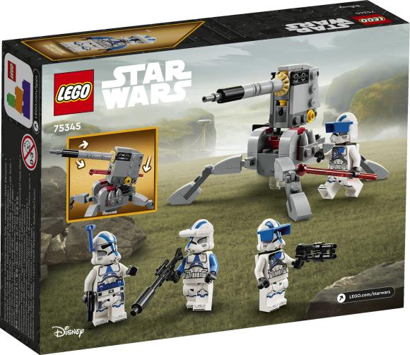 Star Wars 75345 Battle Pack med klonsoldater fra 501. legion