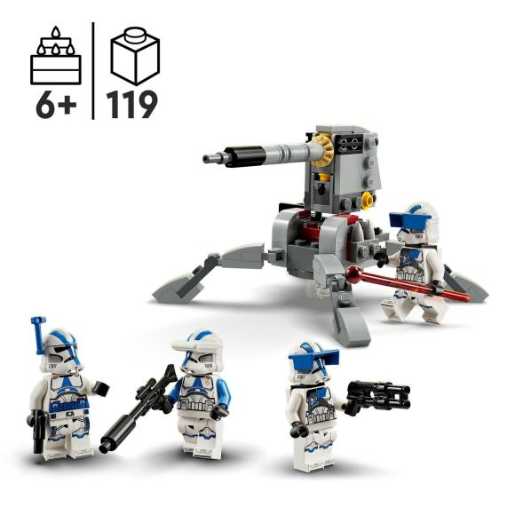 Star Wars 75345 Battle Pack med klonsoldater fra 501. legion