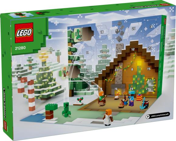 Minecraft® 21280 julekalender 2025