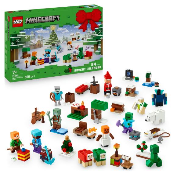 Minecraft® 21280 julekalender 2025