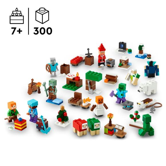 Minecraft® 21280 julekalender 2025