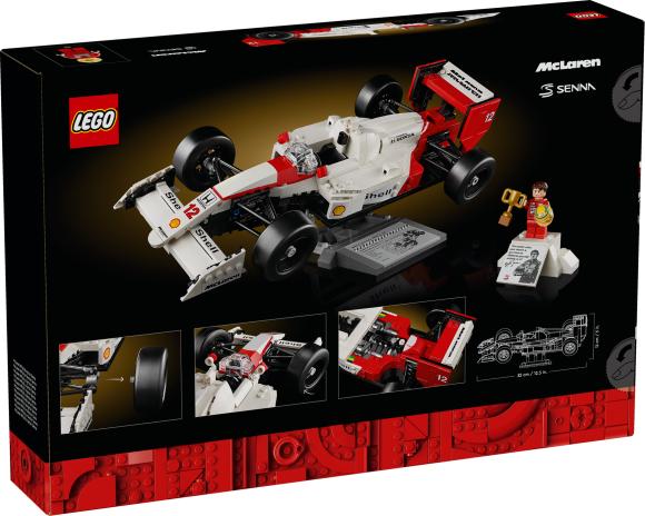 LEGO Icons 10330 McLaren MP4/4 og Ayrton Senna