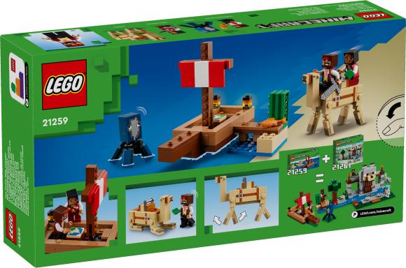 Minecraft 21259 Piratskibsrejsen