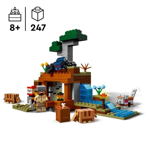 Minecraft 21269 Bæltedyrs-mineekspeditionen
