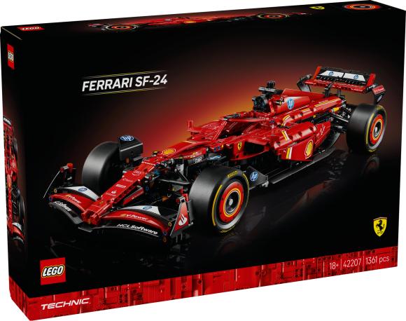 Technic 42207 Ferrari SF-24 F1-bil