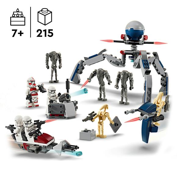 Star Wars™ 75372 Battle Pack med klonsoldater og kampdroider