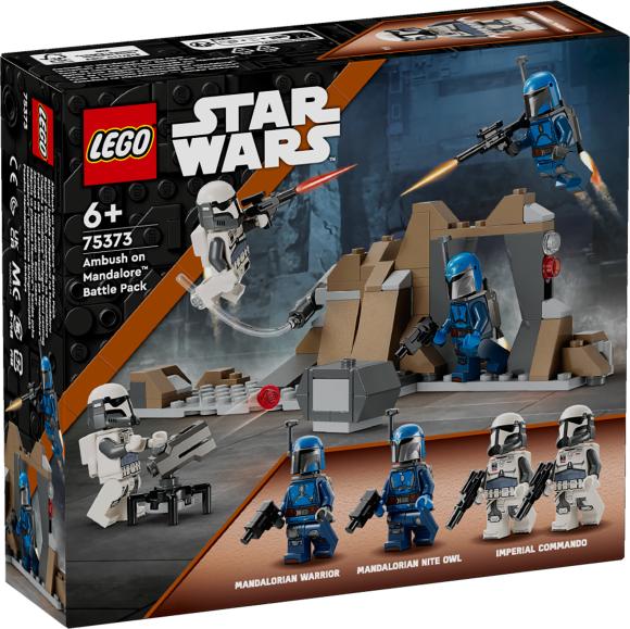 Star Wars™ 75373 Battle Pack med bagholdet på Mandalore™