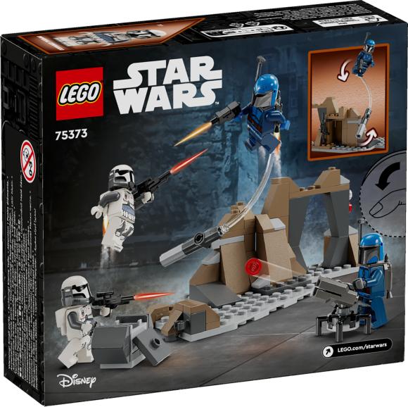 Star Wars™ 75373 Battle Pack med bagholdet på Mandalore™