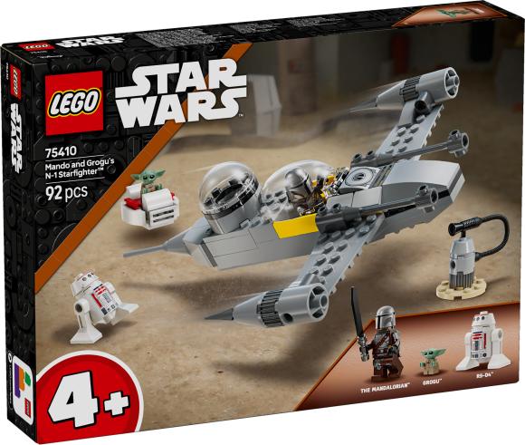 Star Wars™ 75410 Mando og Grogus N-1-stjernejager