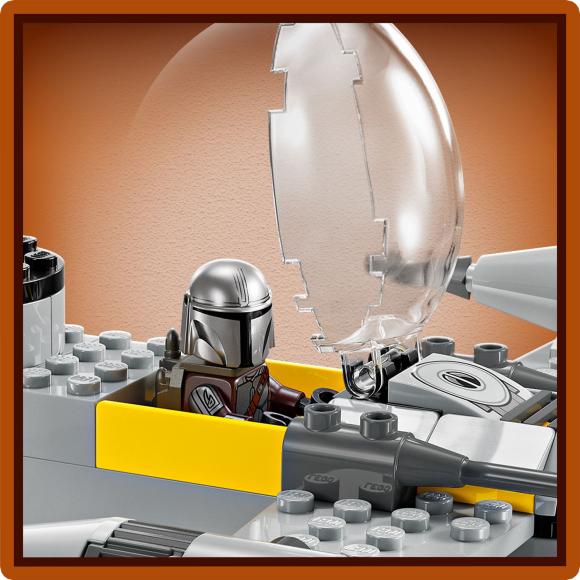 Star Wars™ 75410 Mando og Grogus N-1-stjernejager