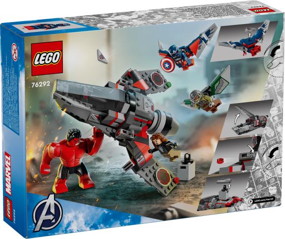 Marvel™ 76292 Captain America mod Red Hulk