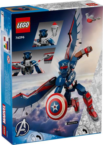 Marvel™ 76296 Byg selv-figur af den nye Captain America Marvel