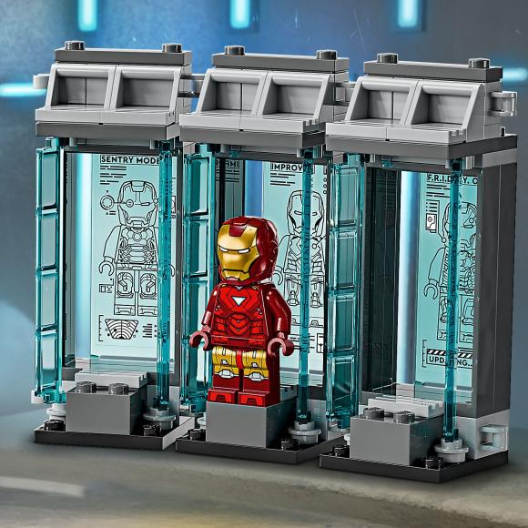 Marvel™ 76315 Iron Mans laboratorium: Dragtgalleriet