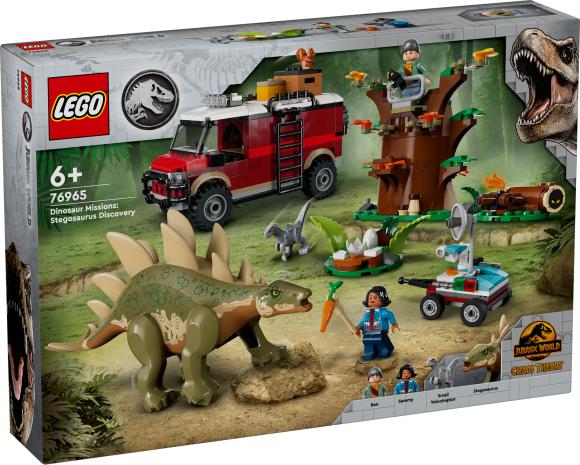 Jurassic World™ 76965 Dinosaurmissioner: Stegosaurus-opdagelse