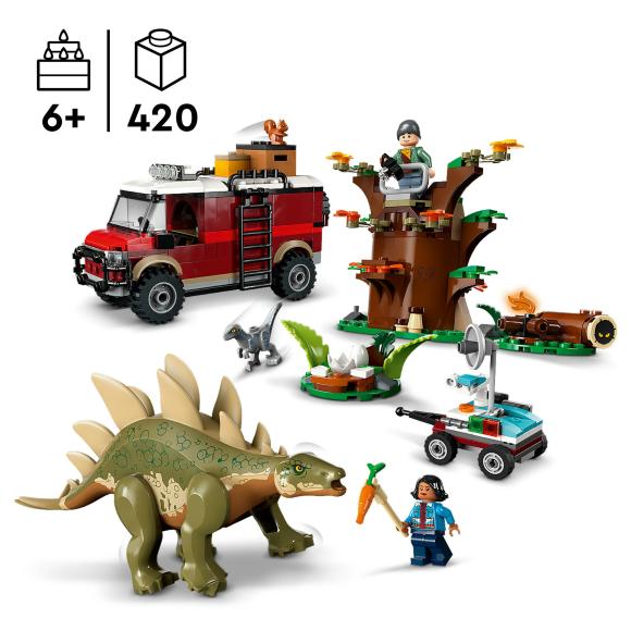 Jurassic World™ 76965 Dinosaurmissioner: Stegosaurus-opdagelse