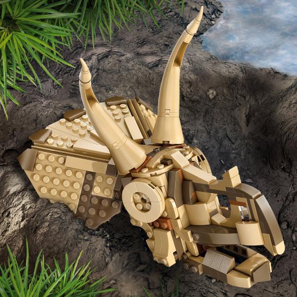 Jurassic World™ 76969 Dinosaurfossiler: Triceratops-kranium