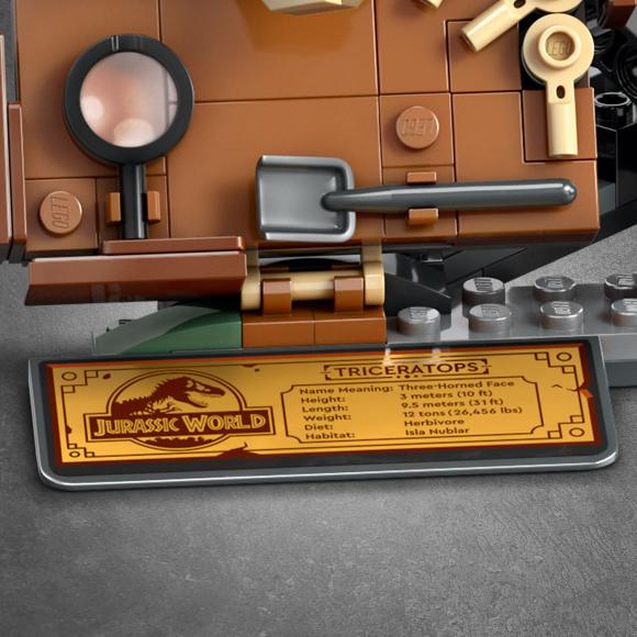 Jurassic World™ 76969 Dinosaurfossiler: Triceratops-kranium