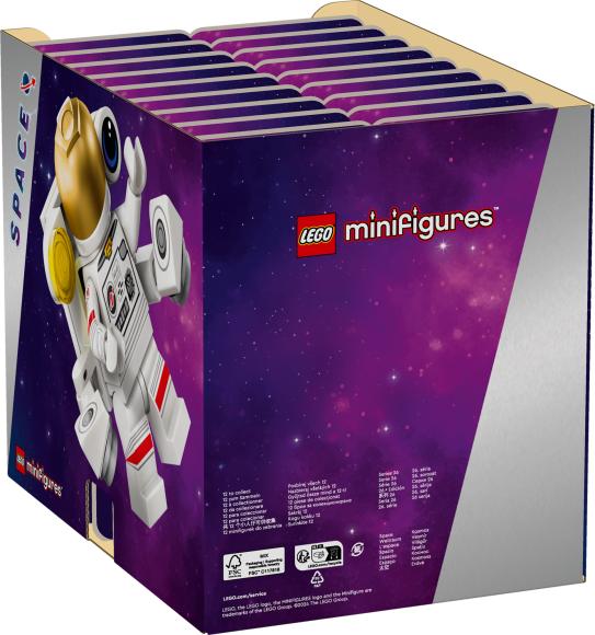 Minifigurer 71046 Serie 26 Rummet (pakke á 36)