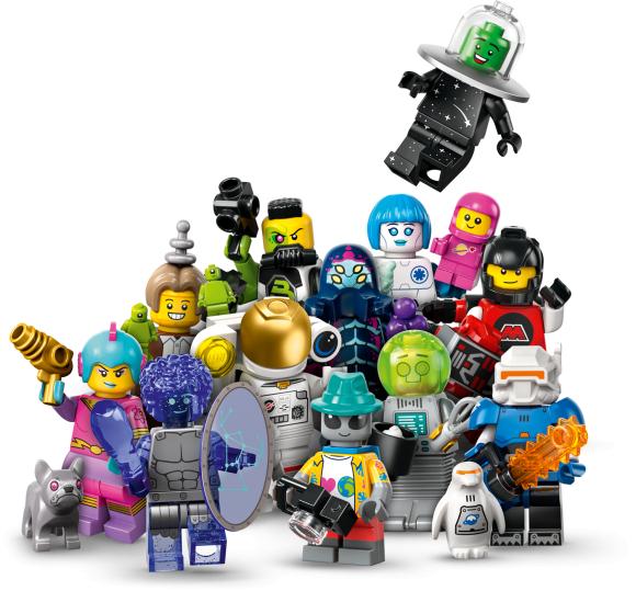 Minifigurer 71046 Serie 26 Rummet (pakke á 36)