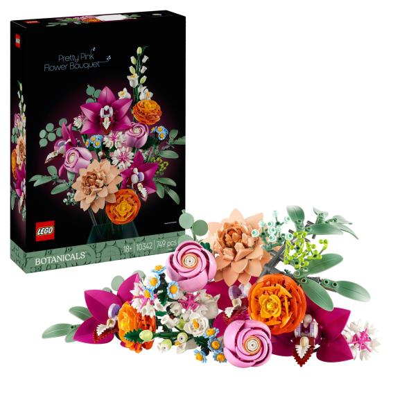 LEGO Botanicals 10342 Smuk pink blomsterbuket