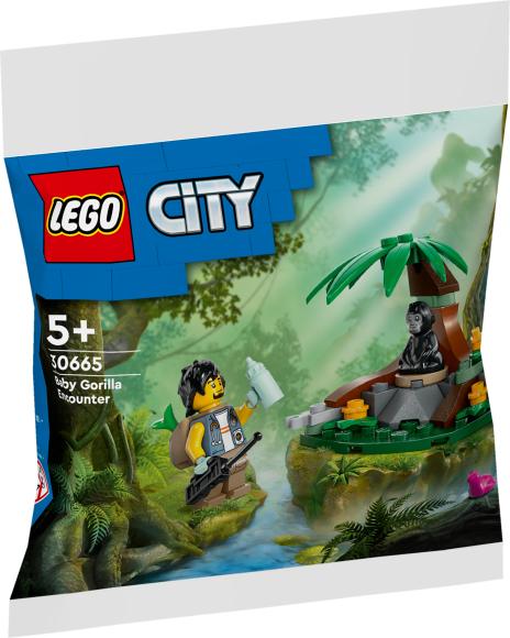 LEGO City 30665 Møde med gorillaunge paperbag