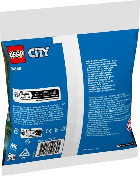 LEGO City 30665 Møde med gorillaunge paperbag
