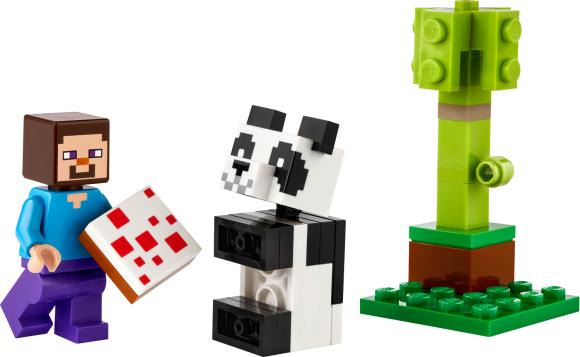 LEGO Minecraft 30672 Steve og pandaunge paperbag