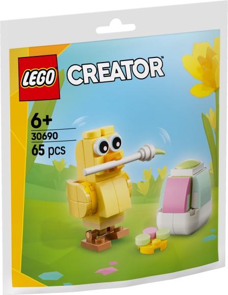 LEGO Creator 30690 Sjov med påskeægmalende kylling paperbag