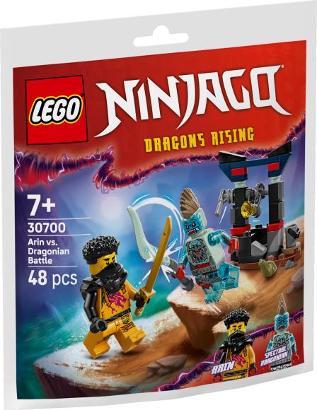 LEGO Ninjago 30700 Kamp mellem Arin og dragonianer paperbag