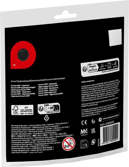 LEGO Speed Champions 30709 Ferrari 499P-hyperbil paperbag