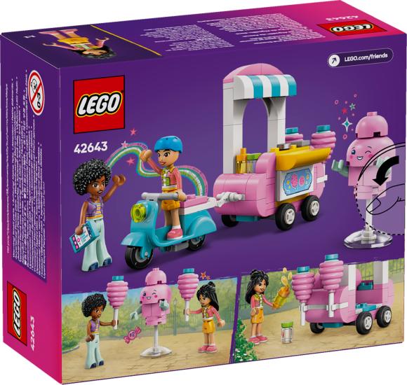 LEGO Friends 42643 Candyfloss-bod og scooter
