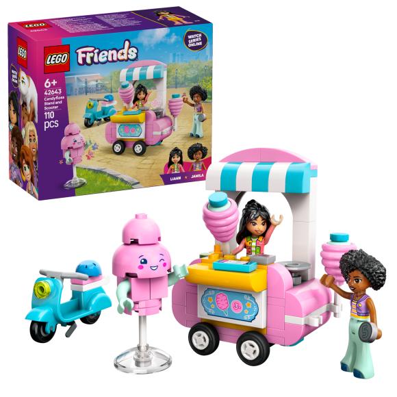 LEGO Friends 42643 Candyfloss-bod og scooter