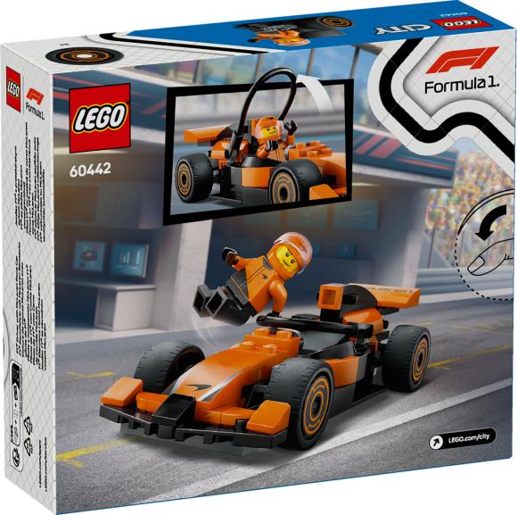 LEGO City 60442 F1®-kører med McLaren-racerbil