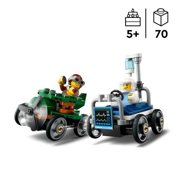 LEGO City 60459 Racerbilpakke – fly mod hospitalsseng