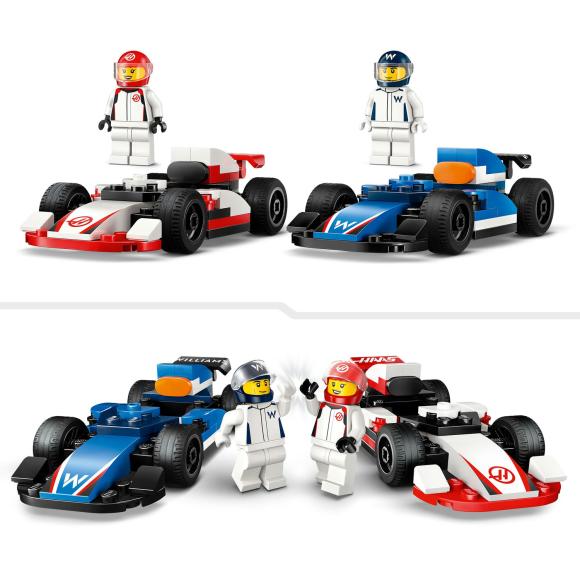 LEGO City 60464 F1® Williams Racing og Haas F1®-racerbiler