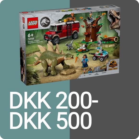 LEGO for 200 til 500 kr.