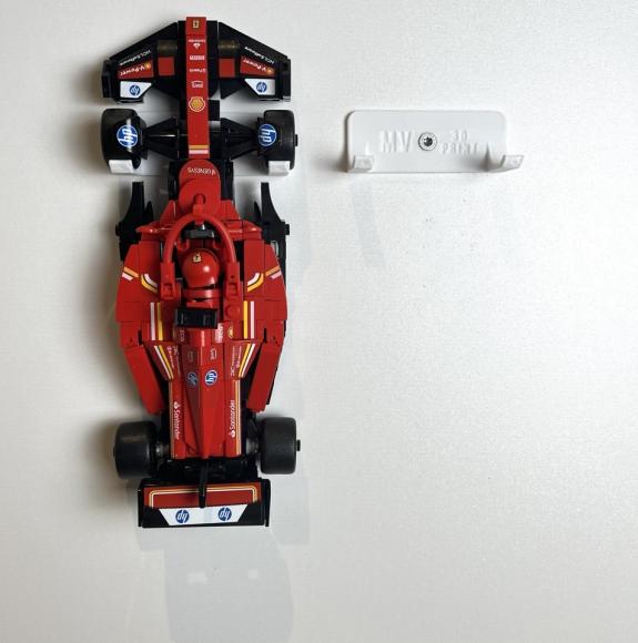 Ophæng til LEGO Speed Champions biler (hvid)