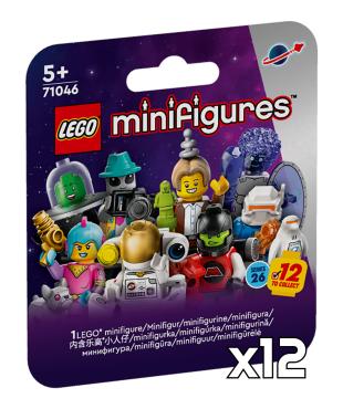 LEGO Minifigurer 71046 Serie 26 Rummet (pakke á 12)