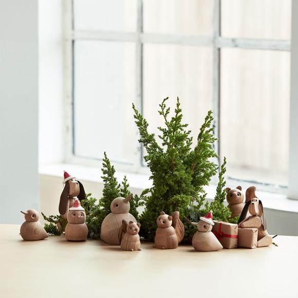 Julehat til Andersen træfigurer i mellem størrelse