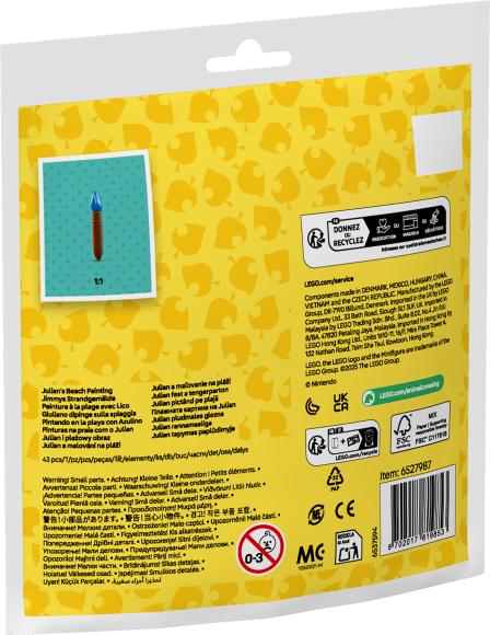 LEGO Animal Crossing 30703 Strandmaleri med Julian paperbag