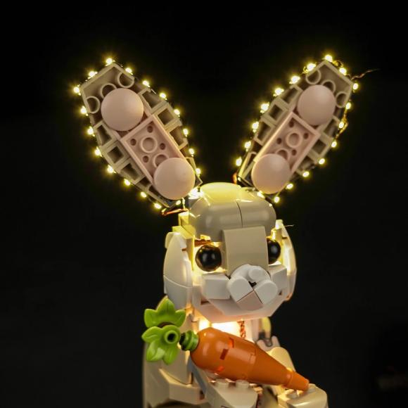 BrickBling lyssæt til: Creator 31162 Sød kanin