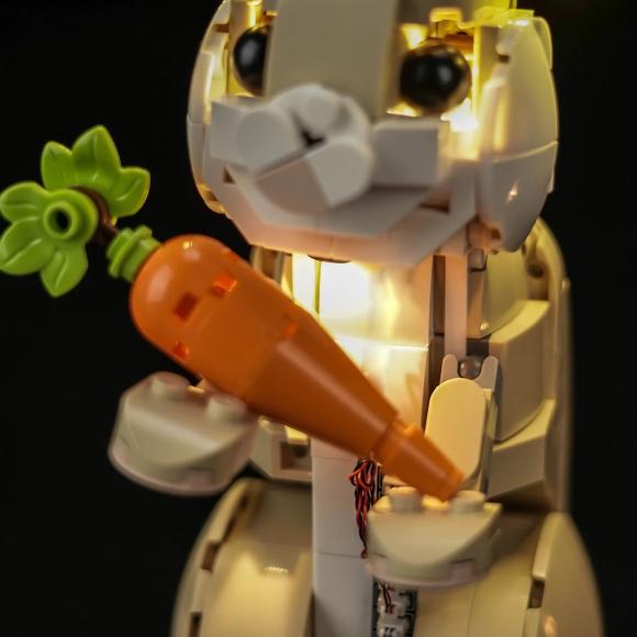 BrickBling lyssæt til: Creator 31162 Sød kanin