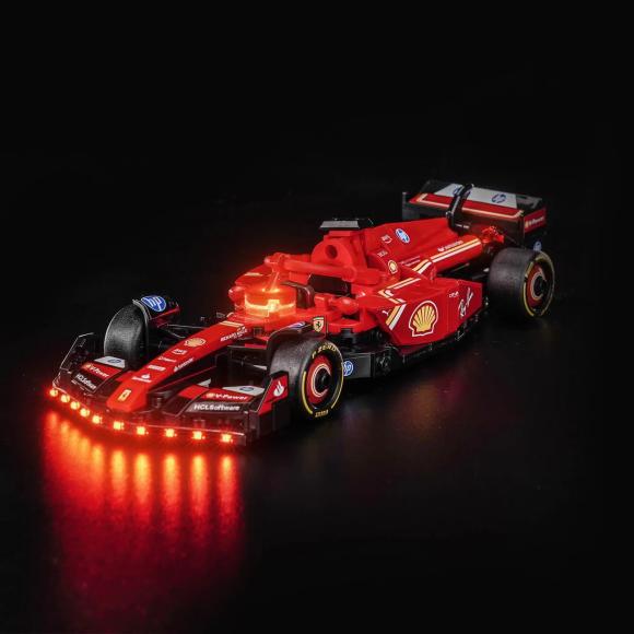 BrickBling lyssæt til: Speed Champions 77242 Ferrari SF-24 F1®-racerbil