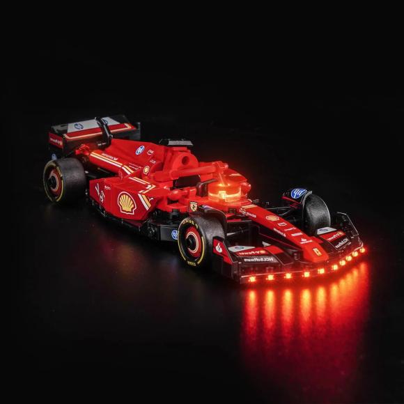 BrickBling lyssæt til: Speed Champions 77242 Ferrari SF-24 F1®-racerbil