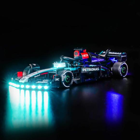 BrickBling lyssæt til: Speed Champions 77244 Mercedes-AMG F1® W15-racerbil