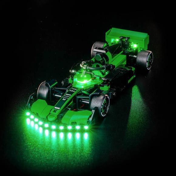 BrickBling lyssæt til: Speed Champions 77247 KICK Sauber F1® Team C44-racerbil