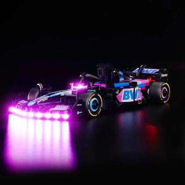 BrickBling lyssæt til: Speed Champions 77248 BWT Alpine F1® Team A524-racerbil
