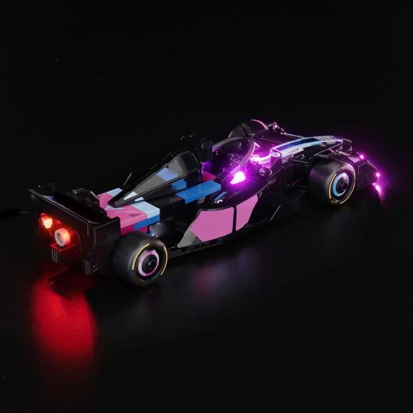 BrickBling lyssæt til: Speed Champions 77248 BWT Alpine F1® Team A524-racerbil