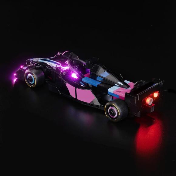 BrickBling lyssæt til: Speed Champions 77248 BWT Alpine F1® Team A524-racerbil